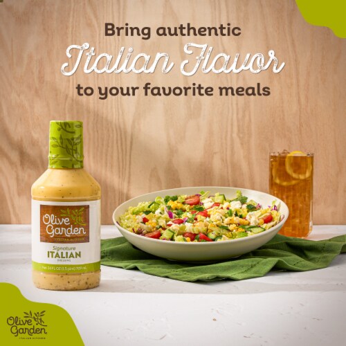 Olive Garden Signature Italian Salad Dressing Perspective: back
