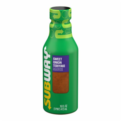 Subway Sweet Onion Teriyaki Sauce Perspective: back