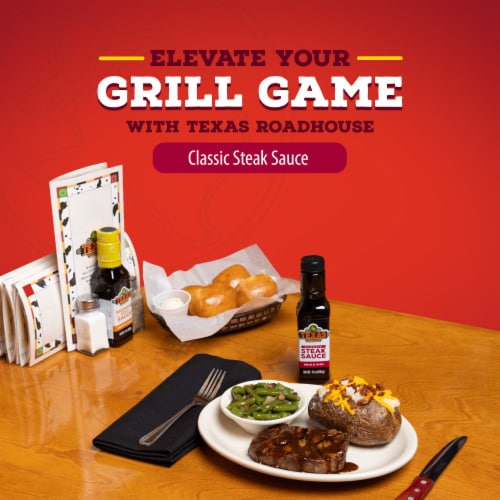 Texas Roadhouse Classic Steak Sauce Perspective: back