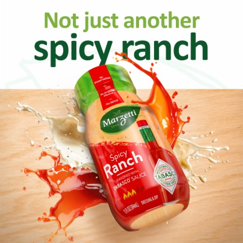 Marzetti Spicy Ranch Seasoned with Tabasco® Sauce Dressing Perspective: back