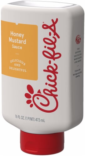 Chick-fil-A Honey Mustard Sauce Perspective: back