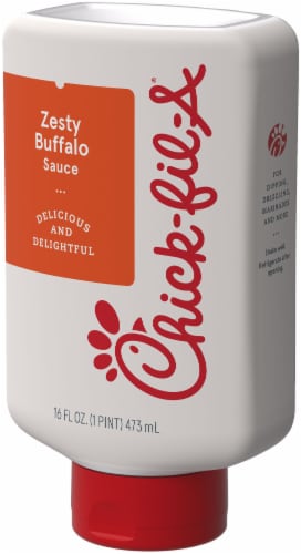 Chick-fil-A Zesty Buffalo Sauce Perspective: back