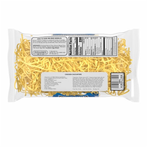 Inn Maid Medium Egg Noodles Perspective: back