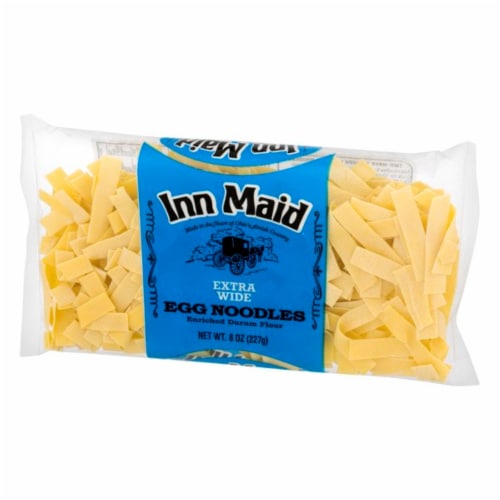 Inn Maid Extra Wide Egg Noodles Perspective: back