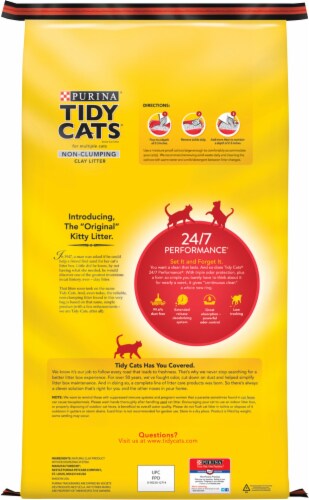 Purina® Tidy Cat® Non Clumping Clay Litter Perspective: back
