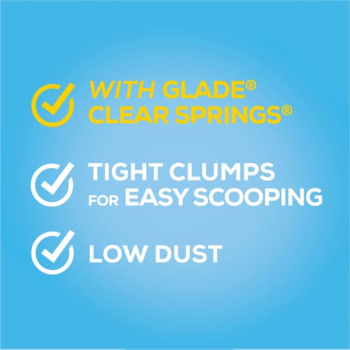 Tidy Cats® Glade® Clear Springs® Multi-Cat Clumping Litter Perspective: back