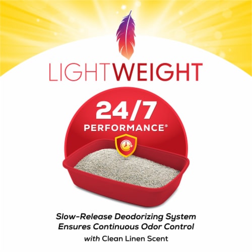 Tidy Cats LightWeight 24/7 Performance Clumping Multi Cat Litter Perspective: back