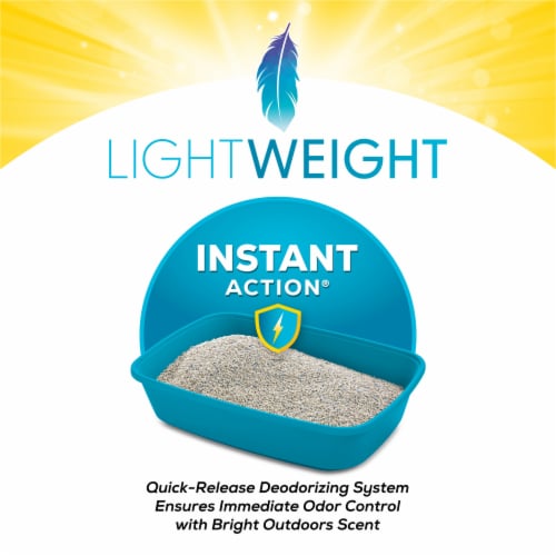 Tidy Cats® LightWeight Instant Action® Clumping Multi-Cat Litter Perspective: back