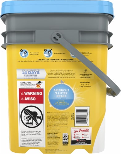 Purina® Tidy Cats® LightWeight Glade® Clear Springs® Scented Multi-Cat Clumping Litter Perspective: back