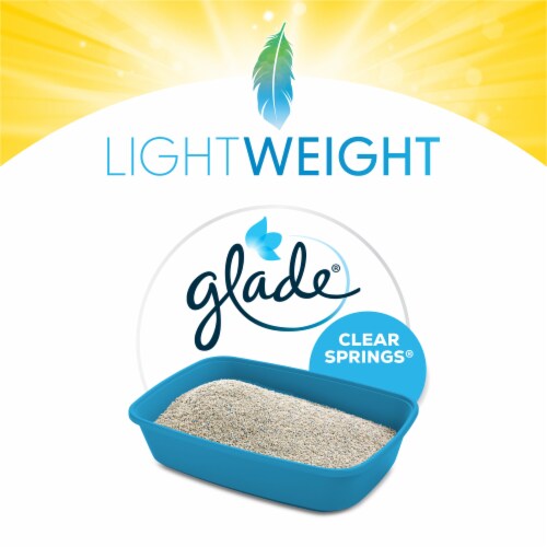 Tidy Cats® LightWeight Glade® Clear Springs® Clumping Multi-Cat Litter Perspective: back