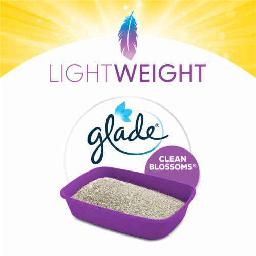 Tidy Cats® LightWeight Glade Clean Blossoms Scented Clumping Litter for Multiple Cats Perspective: back