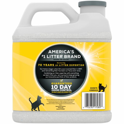 Tidy Cats® 4-In-1 Strength Multi Cat Clumping Litter Perspective: back