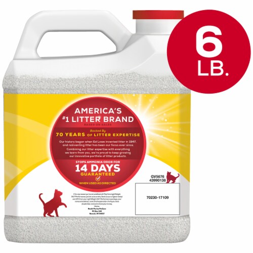 Tidy Cats LightWeight 24/7 Performance Clumping Multi-Cat Litter Perspective: back