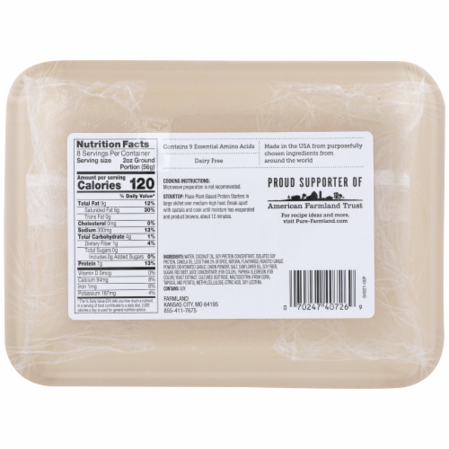 Pure Farmland Gluten Free Simply Seasoned PlantBased