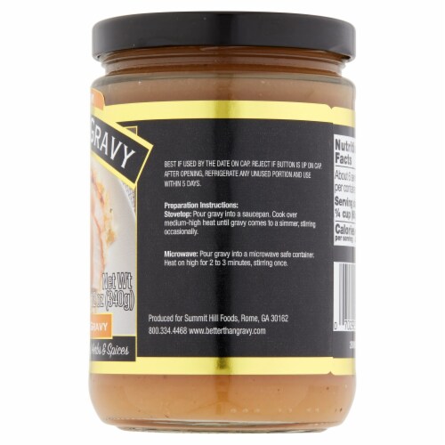 Better Than Gravy Roasted Turkey Gravy Perspective: back