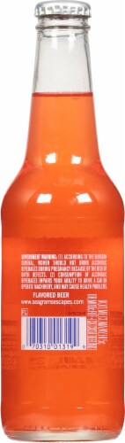 Seagram's Escapes Pink Pineapple Passion Flavored Hard Beverage Single Bottle Perspective: back