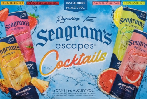 Seagram’s Escapes Cocktails Variety Pack