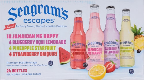 Seagram's Escapes® Premium Cooler Variety Pack Perspective: back
