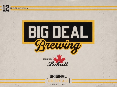 Big Deal Golden Ale Perspective: back