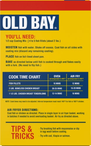 Old Bay® Seasoned Coating Mix Perspective: back
