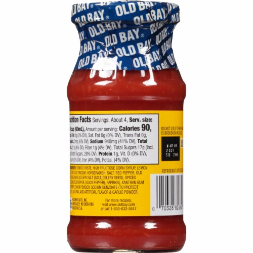 OLD BAY Cocktail Sauce Perspective: back
