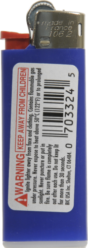 BIC® Mini Lighter Perspective: back