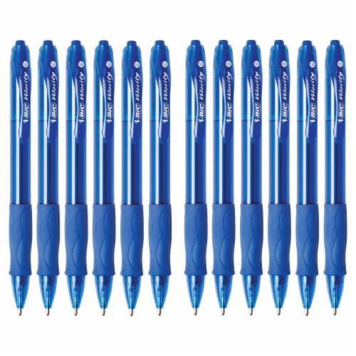 BIC ATLANTIS VELOCITY BLD BLU 12PK Perspective: back