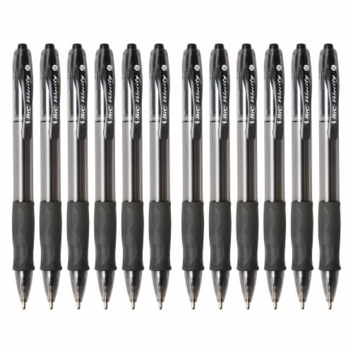 BIC ATLANTIS VELOCITY BOLD BLK 12 PK Perspective: back