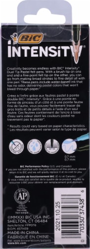 BIC® Intensity® Dual Tip Pastel Pens Perspective: back
