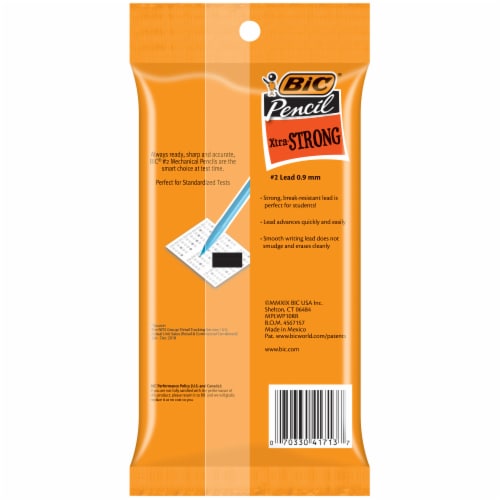BIC® Xtra Strong Mechanical Pencil Pack - Assorted Perspective: back