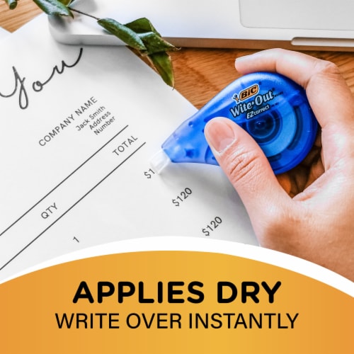BIC® Wite Out® EZ Correct® Correction Tape Perspective: back