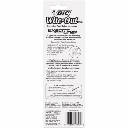 BIC - Wite out, ruban correcteur, Fr