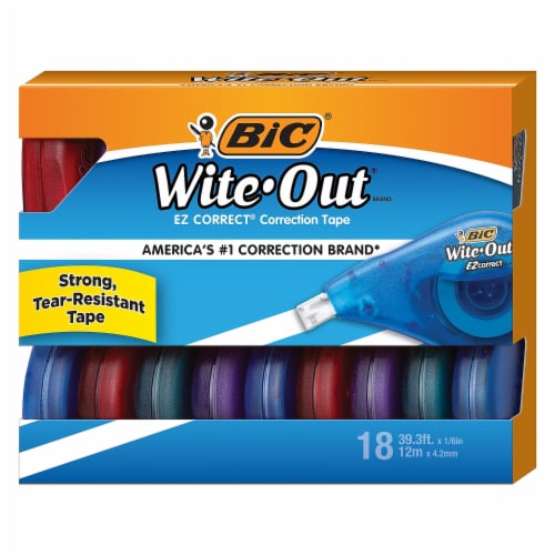 Bic® Tapecorrection18/pkwh Wotap18 Perspective: back