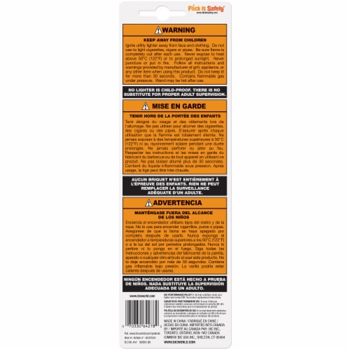BIC Multi-Purpose Comfort Lite Lighter Perspective: back
