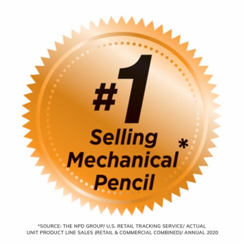 BIC® Xtra Smooth 0.7mm Mechanical Pencils Perspective: back