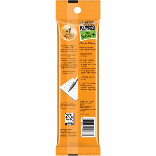 BIC® Mechanical Xtra Smooth 7MM Pencils Perspective: back