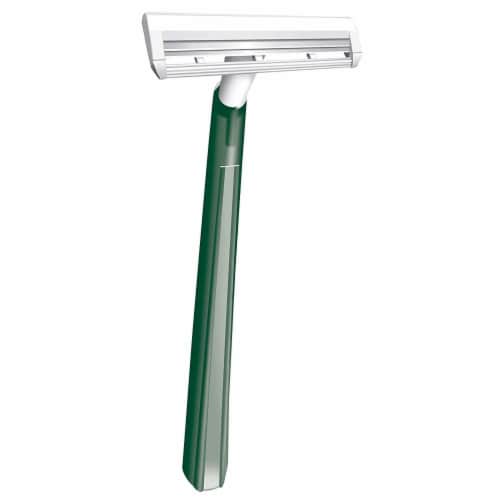 BIC® Twin Select® Sensitive Skin Disposable Razors Perspective: back
