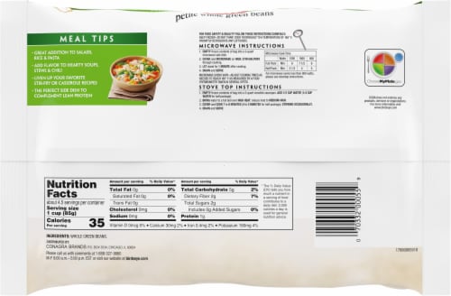 Birds Eye® C&W® Frozen Petite Whole Green Beans Perspective: back