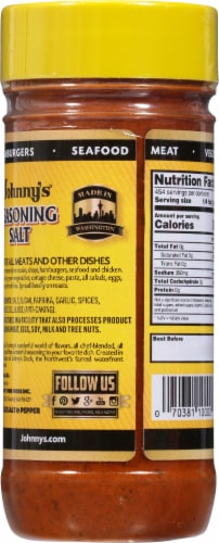 Johnny's® Seasoning Salt Perspective: back