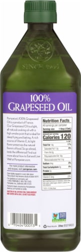 Pompeian® Grapeseed Oil Perspective: back