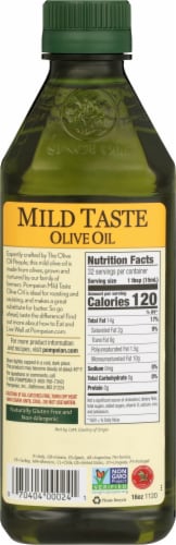 Pompeian® Classic Mediterranean Olive Oil Perspective: back