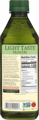 Pompeian® Extra Light Olive Oil Perspective: back
