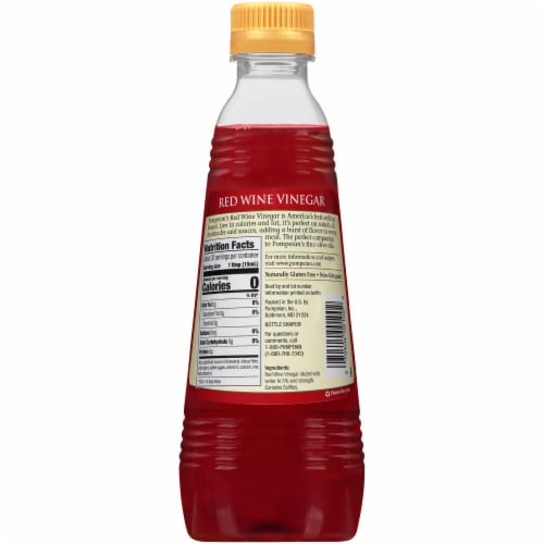 Pompeian® Gourmet Red Wine Vinegar Perspective: back