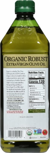 Pompeian® Organic Extra Virgin Olive Oil Perspective: back