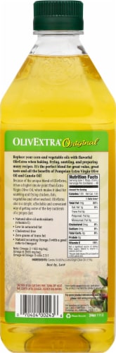 Pompeian® OlivExtra Original Canola Oil & Extra Virgin Olive Oil Blend Perspective: back