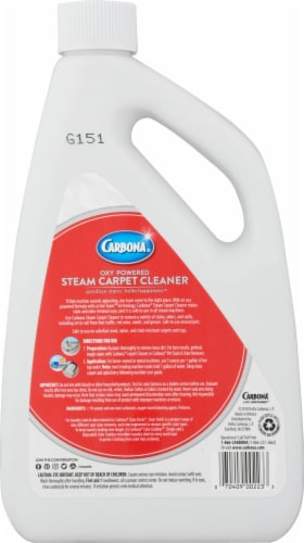 Carbona Oxy Powered Steam Carpet Cleaner Perspective: back