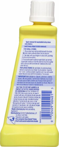 Carbona® Stain Devils® Fat & Cooking Oil Specialty Stain Remover Perspective: back