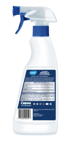Carbona® Oxy Powered Laundry Pretreat Stain Remover Perspective: back