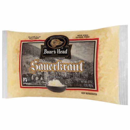 Boar's Head Sauerkraut Perspective: back