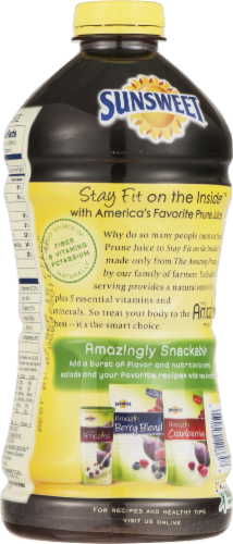 Sunsweet Amazin Prune Juice Perspective: back